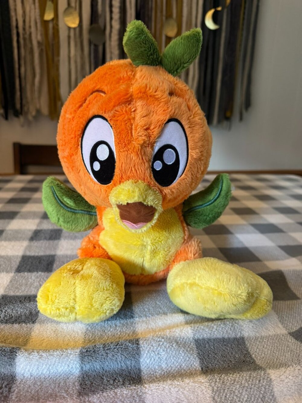 Disney Orange Bird WDW Walt Disney World Orlando 12" plush